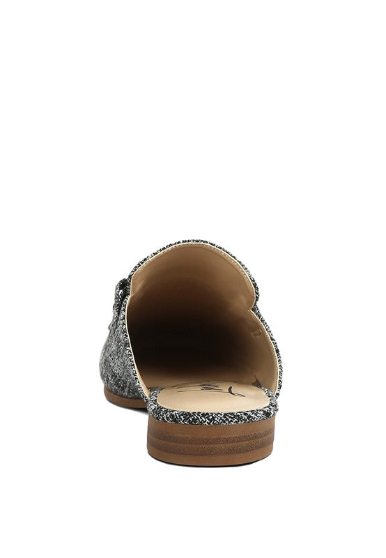 RAG & Co. - AKUA Horse-bit Embellished Mules