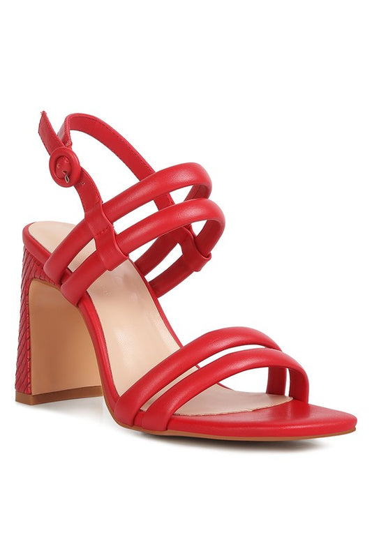 RAG & Co. AVIANNA Slim Block Heel Sandal