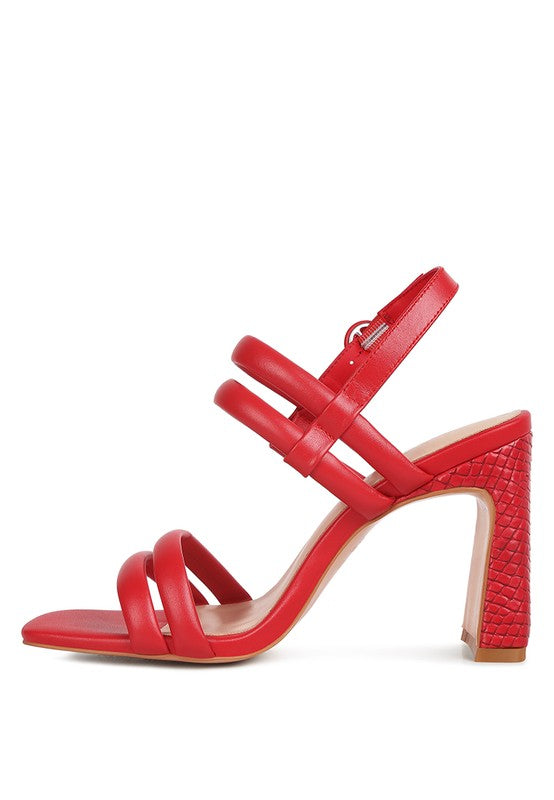 RAG & Co. AVIANNA Slim Block Heel Sandal