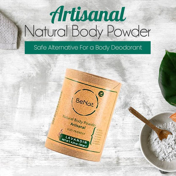 BeNAT All-Natural Body Powder. Eco-Friendly.