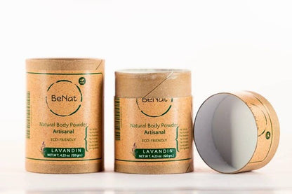 BeNAT All-Natural Body Powder. Eco-Friendly.