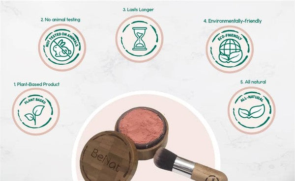 BeNAT Blush Loose Powder