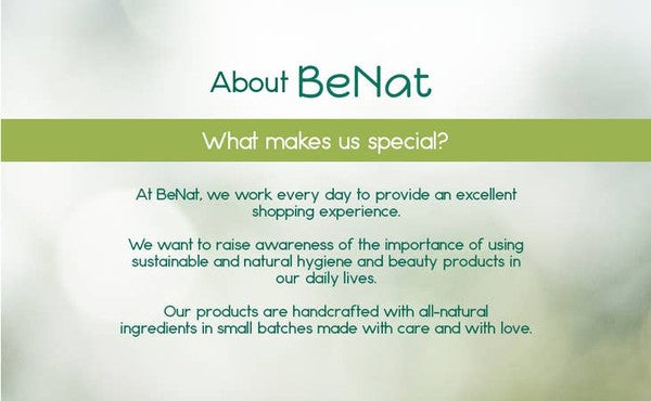 BeNAT Vegan Deodorant Cream