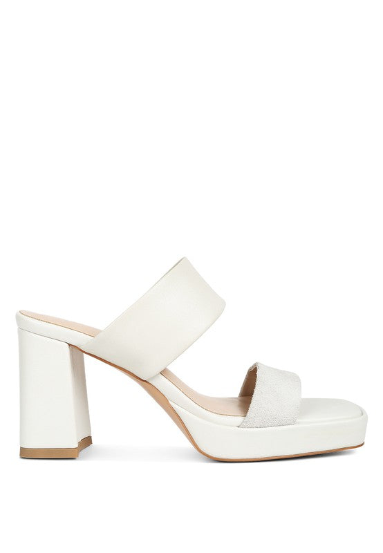 RAG & Co. Eddlia Slip On Platform Sandals