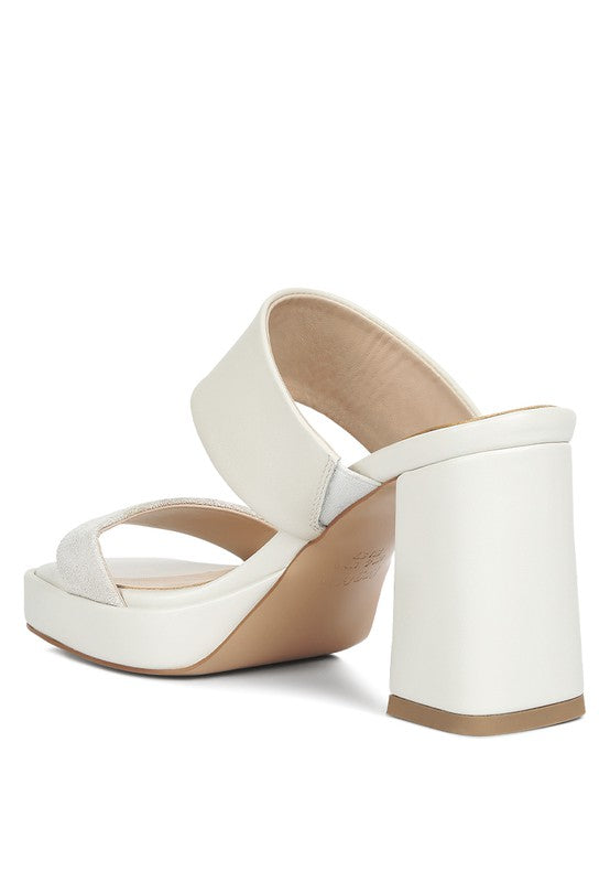 RAG & Co. Eddlia Slip On Platform Sandals