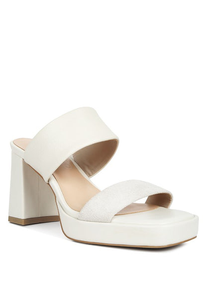 RAG & Co. Eddlia Slip On Platform Sandals