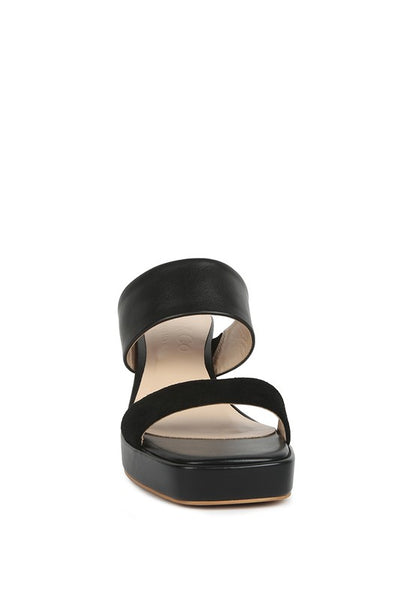 RAG & Co. Eddlia Slip On Platform Sandals