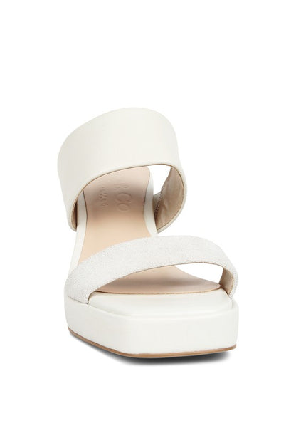 RAG & Co. Eddlia Slip On Platform Sandals