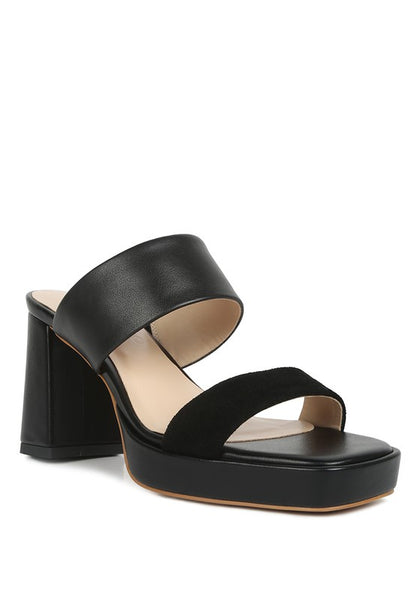 RAG & Co. Eddlia Slip On Platform Sandals