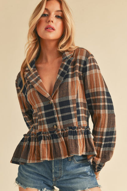 AEIMI & Co. Classic Plaid Jacket- Edwig Jacket