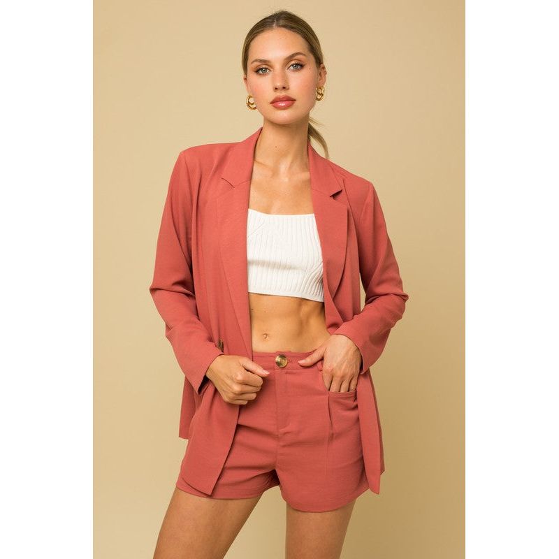 GILLI DOUBLE BREASTED BLAZER