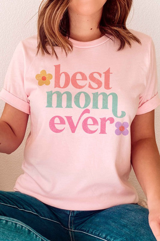 A. BLUSH CO. BEST MOM EVER Graphic Tee