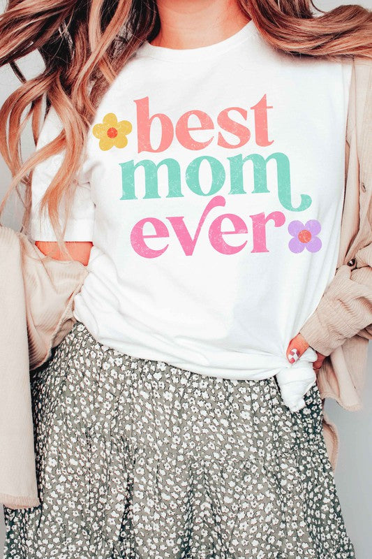 A. BLUSH CO. BEST MOM EVER Graphic Tee