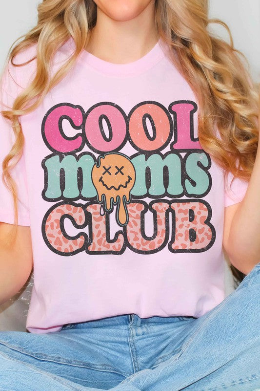 A. BLUSH CO. COOL MOMS CLUB Graphic Tee