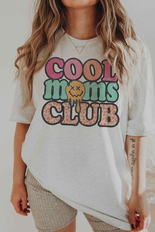 A. BLUSH CO. COOL MOMS CLUB Graphic Tee