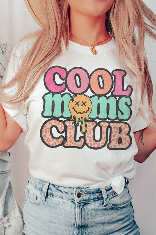 A. BLUSH CO. COOL MOMS CLUB Graphic Tee