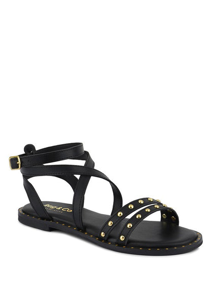 RAG & Co. CORRIANE Studs Embellishment Strappy Sandals