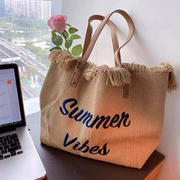 DANI & EM "Summer Vibes" Beach Totes