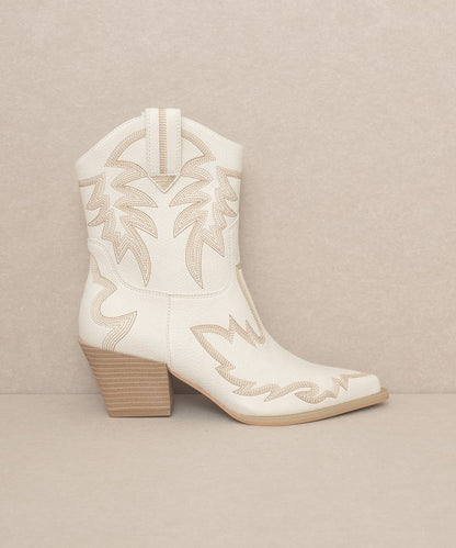 OASIS SOCIETY Nantes - Embroidered Cowboy Boots