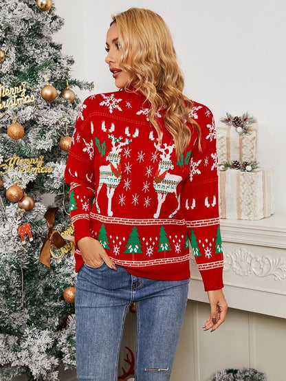 MISS SPARKLING Knitted Ugly Christmas Sweater