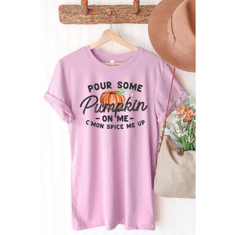 COLOR BEAR " C'mon Spice me up" Fall Humor Graphic T-shirt