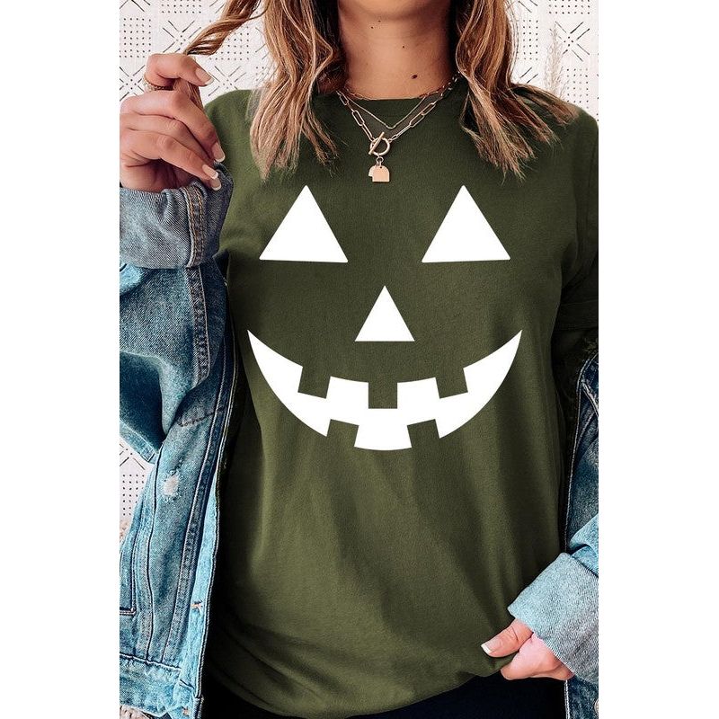 COLOR BEAR Jack-O-Lantern Halloween Graphic T-shirt