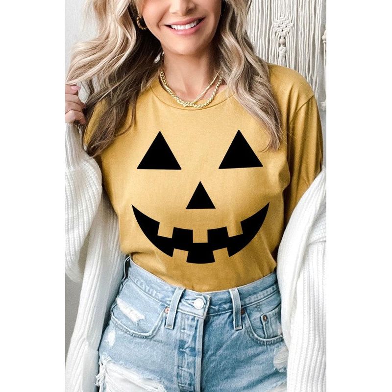 COLOR BEAR Jack-O-Lantern Halloween Graphic T-shirt