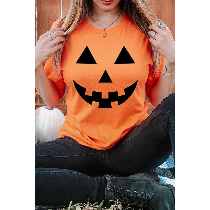 COLOR BEAR Jack-O-Lantern Halloween Graphic T-shirt