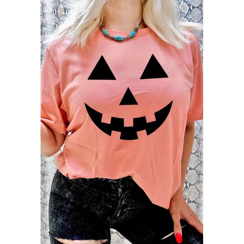 COLOR BEAR Jack-O-Lantern Halloween Graphic T-shirt