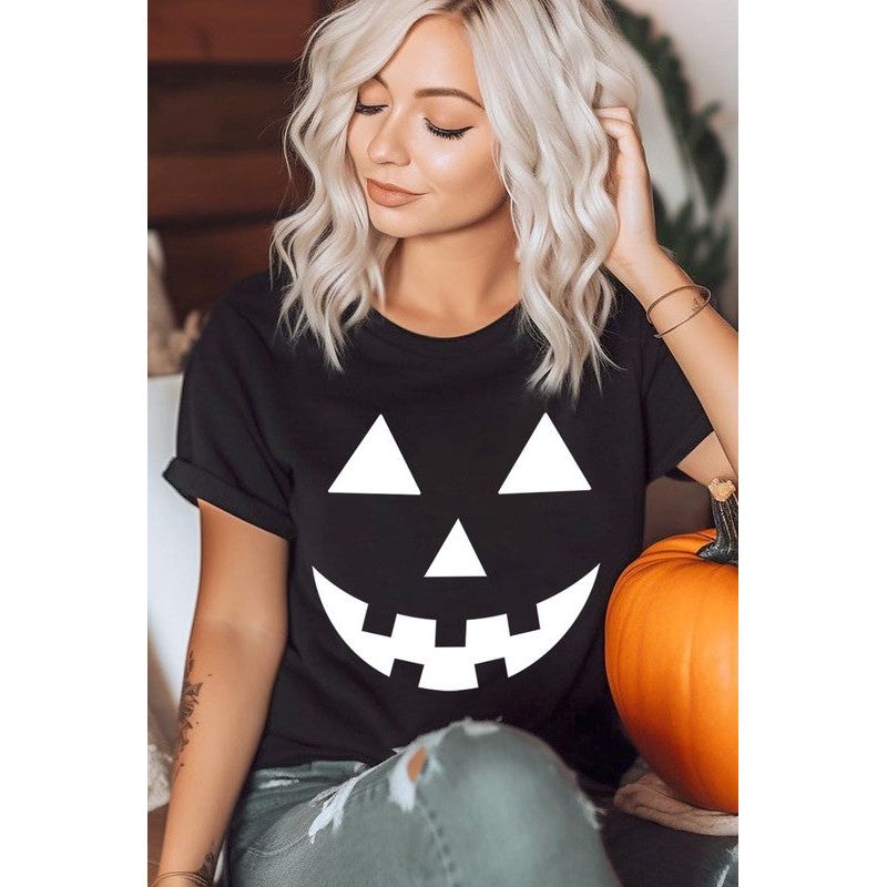 COLOR BEAR Jack-O-Lantern Halloween Graphic T-shirt