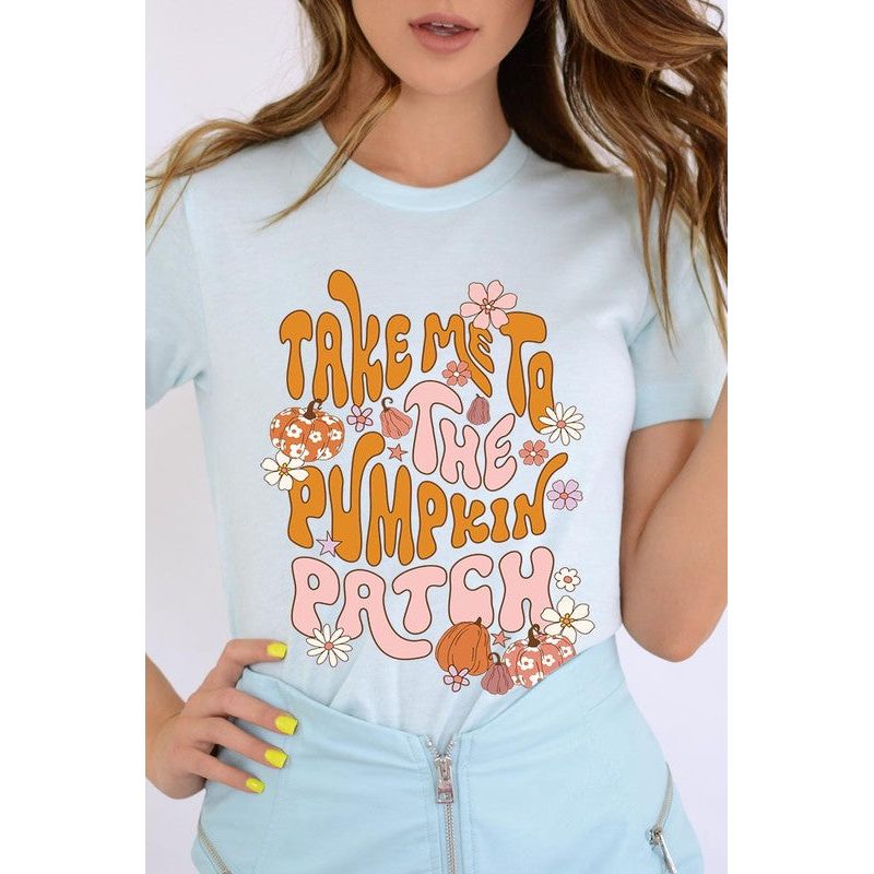 COLOR BEAR " Take me to the Pumpkin Patch" Autumn Graphic T-shirt