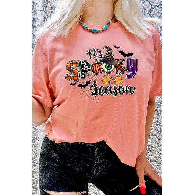 COLOR COLOR "It's Spooky Season" Halloween Graphic T-shirt