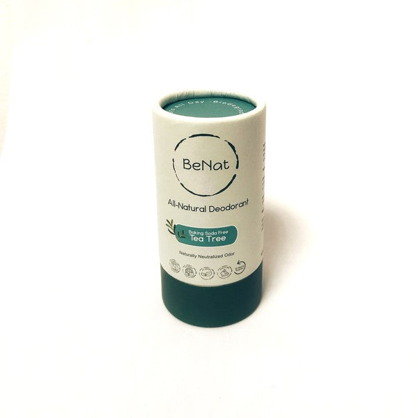 BeNAT All Natural, Plastic-Free Deodorants. 3oz.