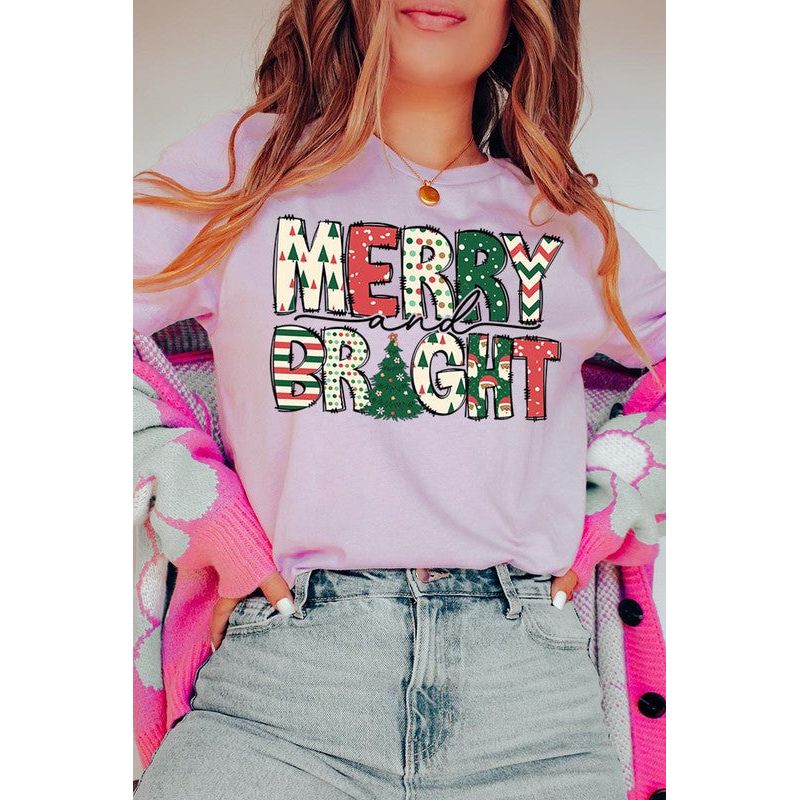 COLOR BEAR Merry & Bright Graphic T-shirt