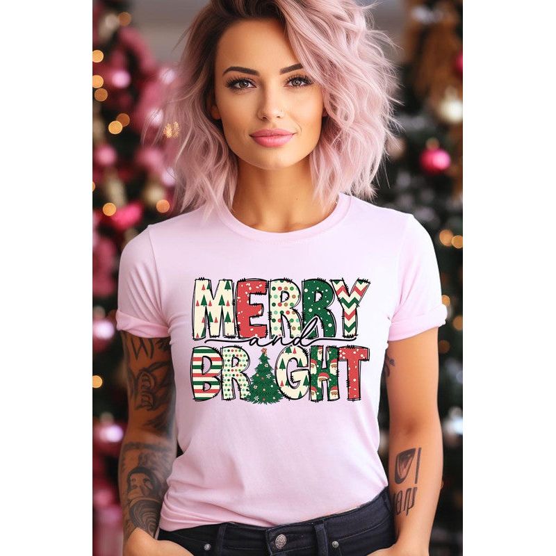 COLOR BEAR Merry & Bright Graphic T-shirt