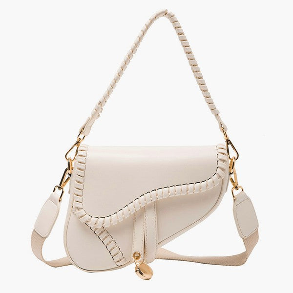 AILI'S Adeline Saddle Crossbody Hand Bag