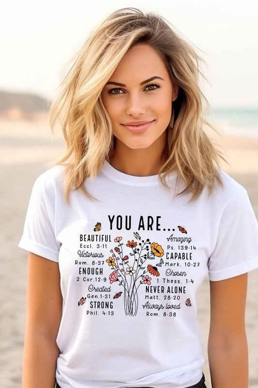 AMERIKAN BASICS You Are Graphic Tee