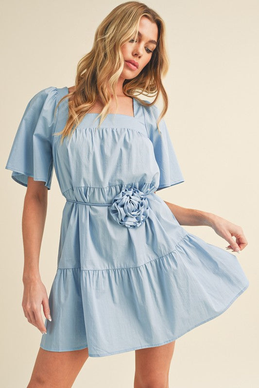 AEMI & Co. Samone Poplin Summer Dress