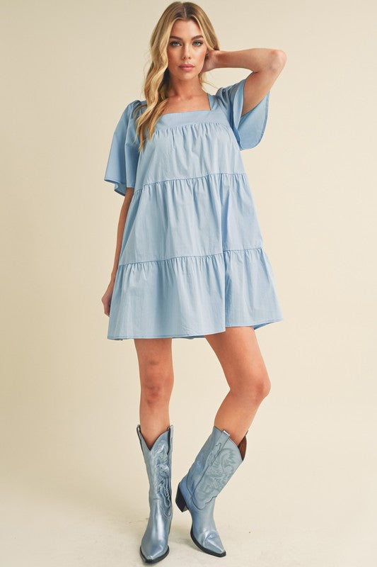 AEMI & Co. Samone Poplin Summer Dress