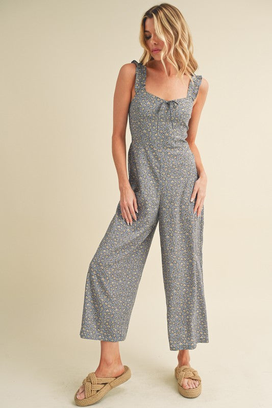 AEMI & Co. Brandis Jumpsuit with Elastic Straps