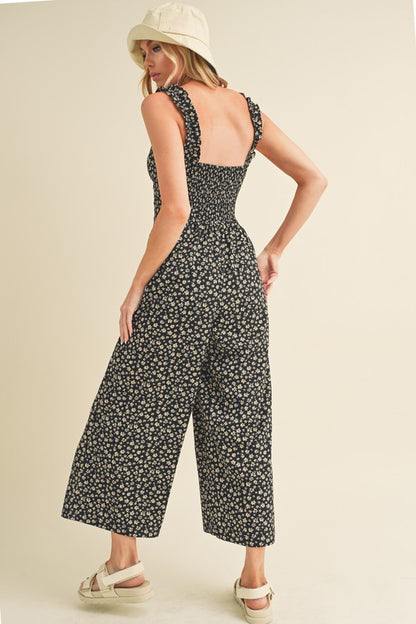 AEMI & Co. Brandis Jumpsuit with Elastic Straps