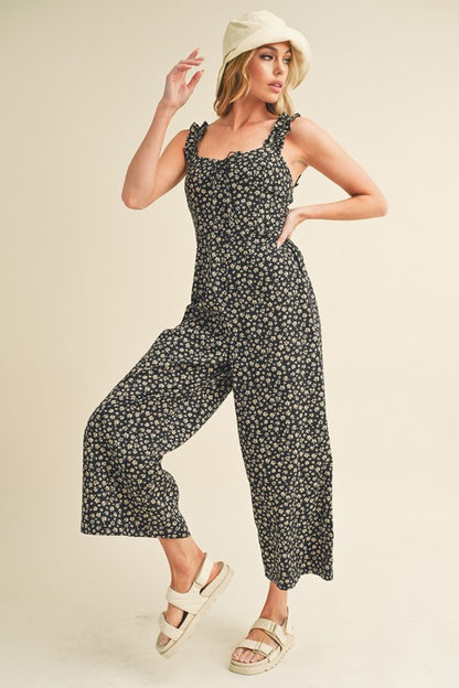 AEMI & Co. Brandis Jumpsuit with Elastic Straps