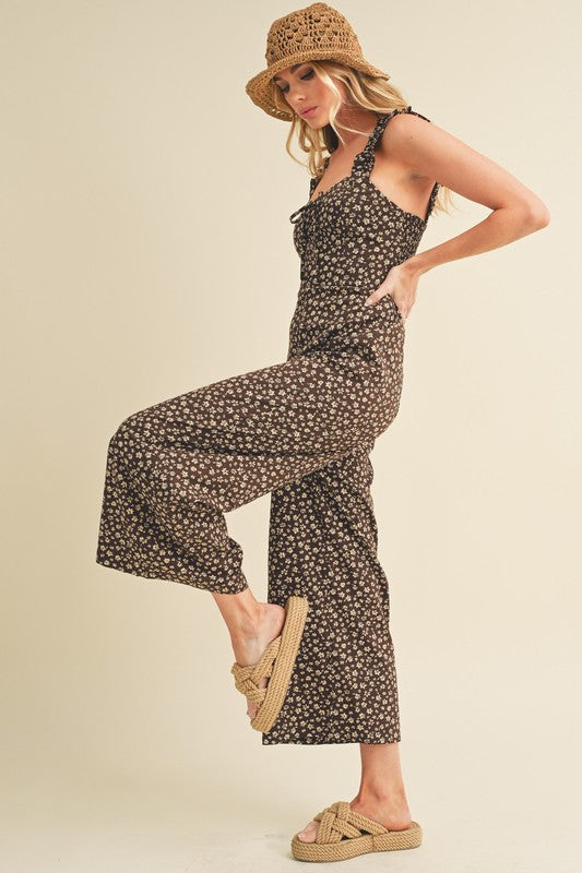 AEMI & Co. Brandis Jumpsuit with Elastic Straps