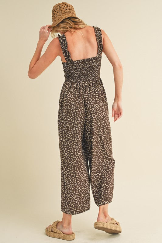 AEMI & Co. Brandis Jumpsuit with Elastic Straps