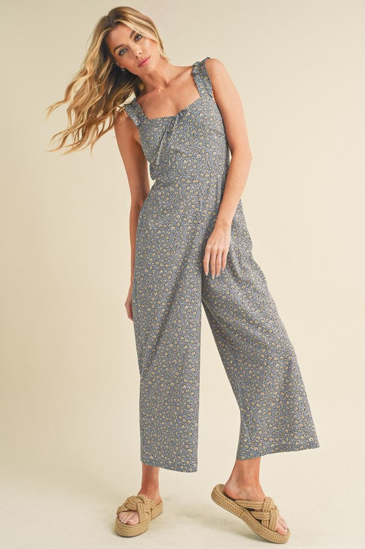 AEMI & Co. Brandis Jumpsuit with Elastic Straps