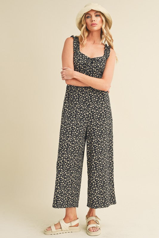 AEMI & Co. Brandis Jumpsuit with Elastic Straps