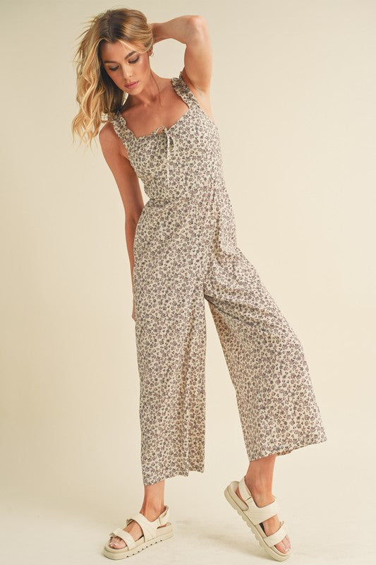 AEMI & Co. Brandis Jumpsuit with Elastic Straps