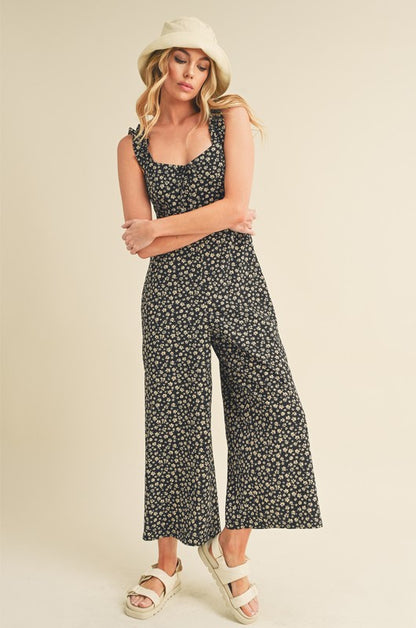 AEMI & Co. Brandis Jumpsuit with Elastic Straps