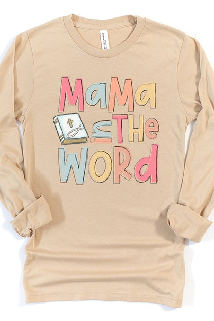 Religious Mama in the Word Long Sleeve Top