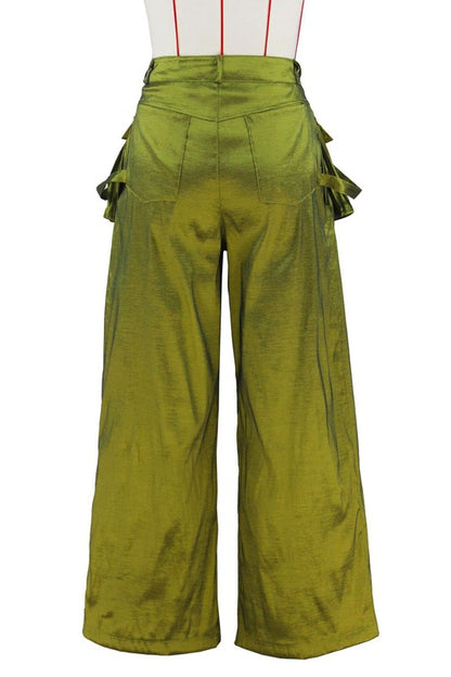 BY CLAUDE Women Fashion Palazzo Cargo Pants